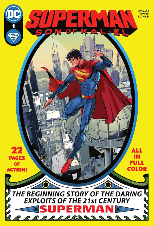 「超人 卡艾尔之子」第一期正式封面公布