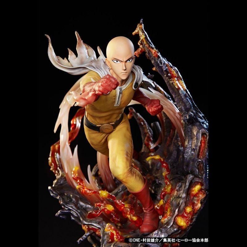 PLEX《一拳超人》Wonder Figure「埼玉」55公分场景雕像，预计于2022 年01 月发售。