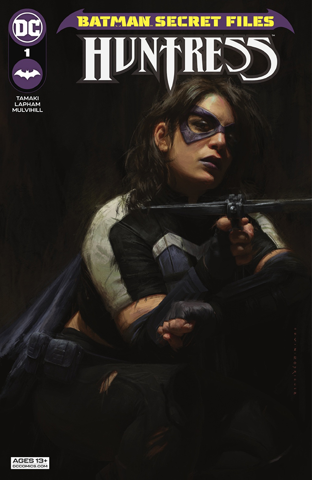 「蝙蝠侠秘密档案：女猎手」第一期正式封面公布