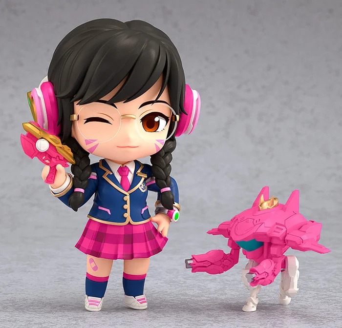 GSC《守望先锋》D.Va 学园造型 粘土人手办开定