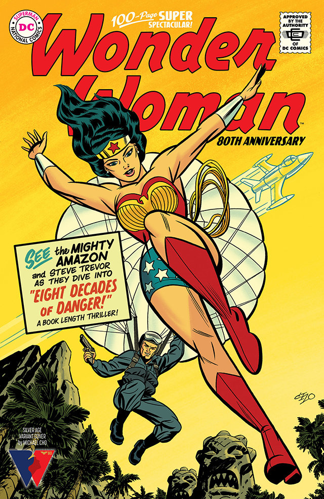 DC公布「神奇女侠」80周年纪念特刊青铜时代变体封面