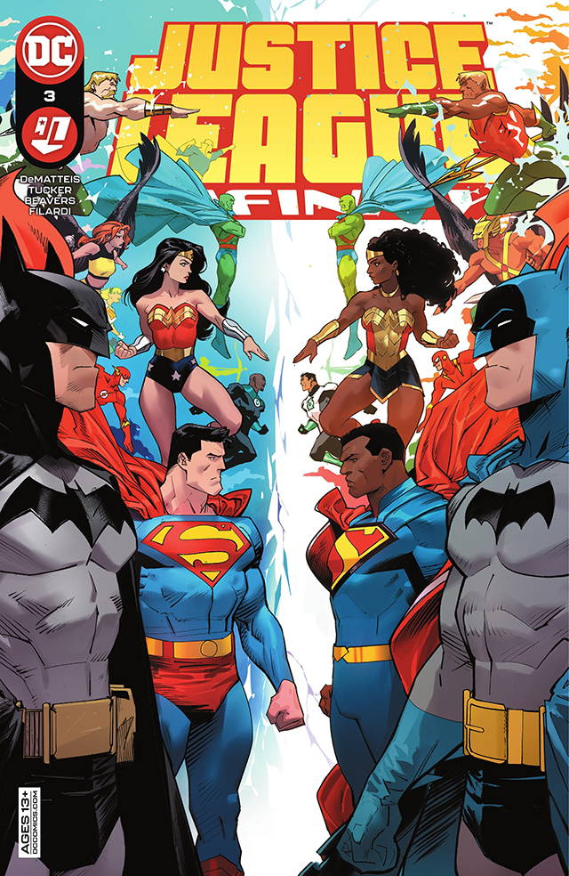 DC漫画「正义联盟无限」第3期正式封面公布