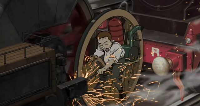 动画电影「蒸汽男孩」发布修复版预告与海报