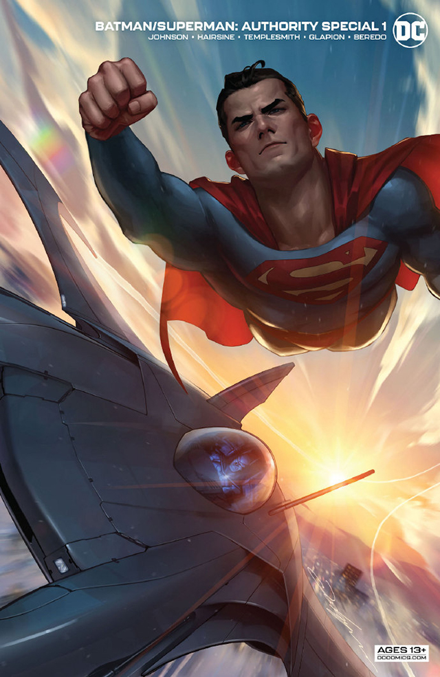 DC漫画「蝙蝠侠/超人：权力战队特刊」正式封面公布