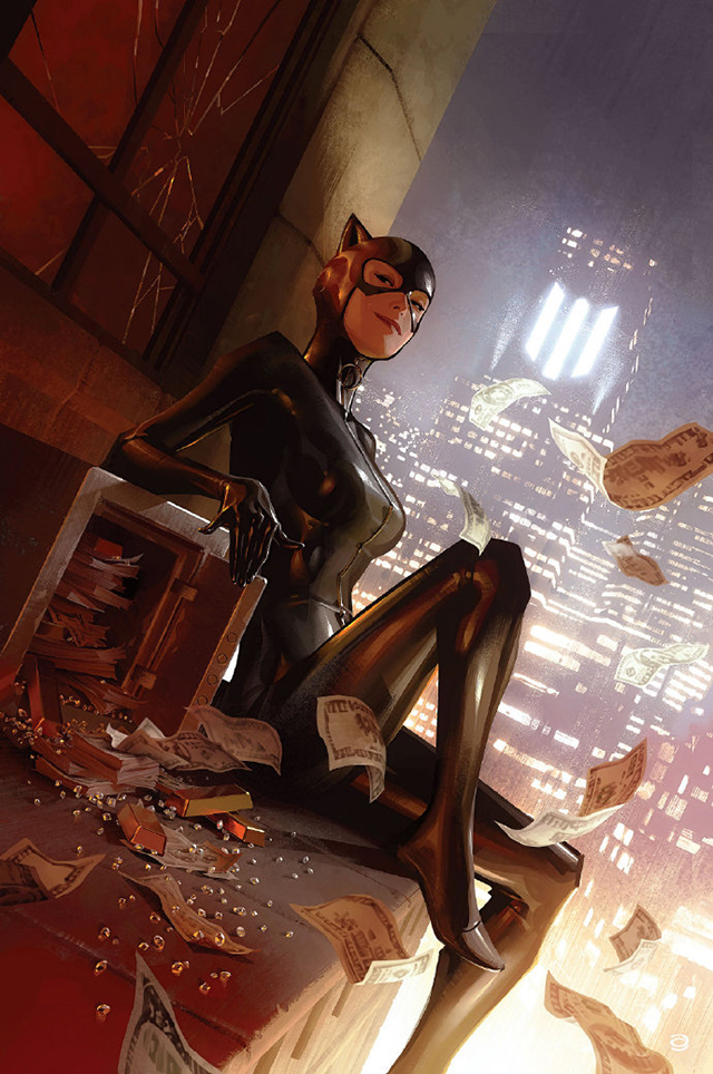 「蝙蝠侠：杀戮时光」第一期猫女变体封面公布