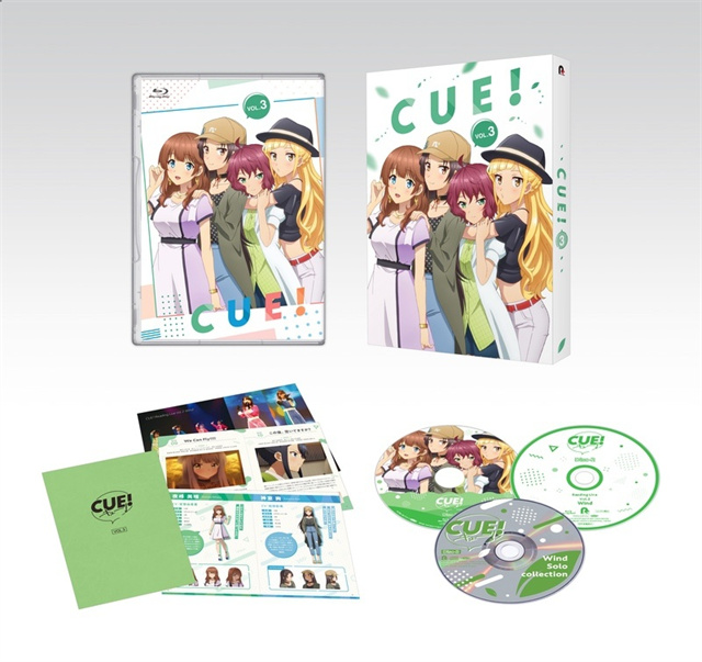 动画「CUE!」Blu-ray第三卷封面公布