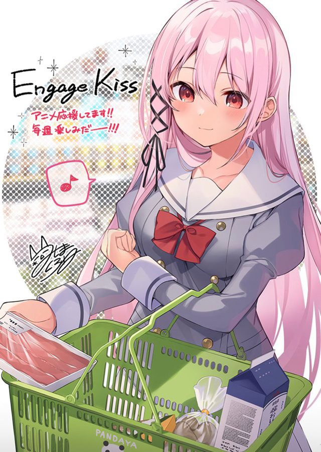 动画「Engage Kiss」放送倒计时新应援绘公布